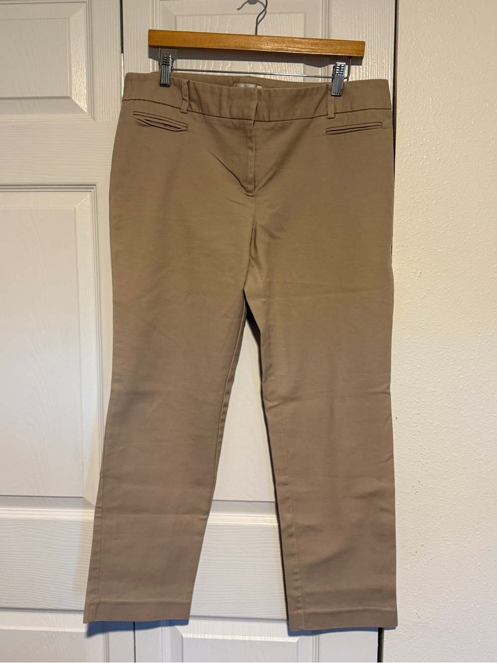 Van Heusen Beige Stretch Pants